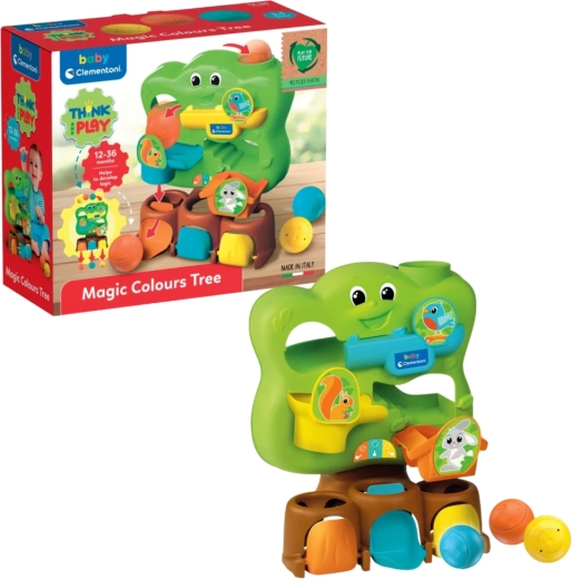 Clementoni Baby copacul magic colorat cu bile