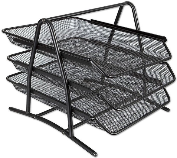 Sertar metalic triplu CONCORDE – negru