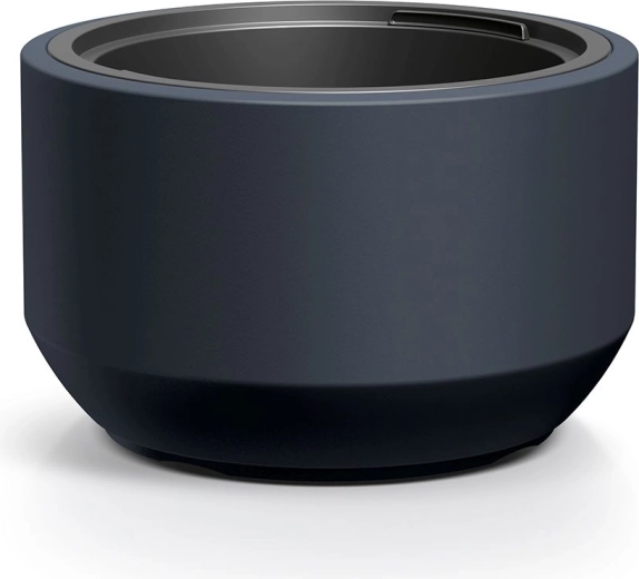 Ghiveci cu inserție 39 cm antracit