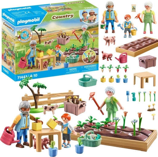 Playmobil Country Set Grădină la Bunicul