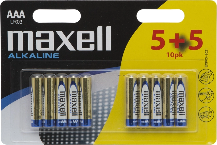 Baterie alcalină tip micro AAA LR03 1,5 V - 1 bucată