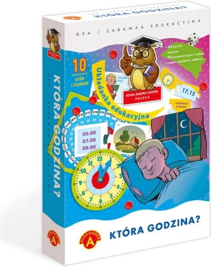 Cât este ceasul – puzzle educativ