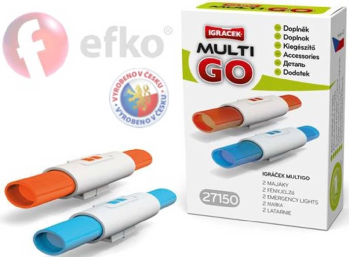Efko Igráček MultiGO girofaruri – accesorii în cutiuță (2 buc)