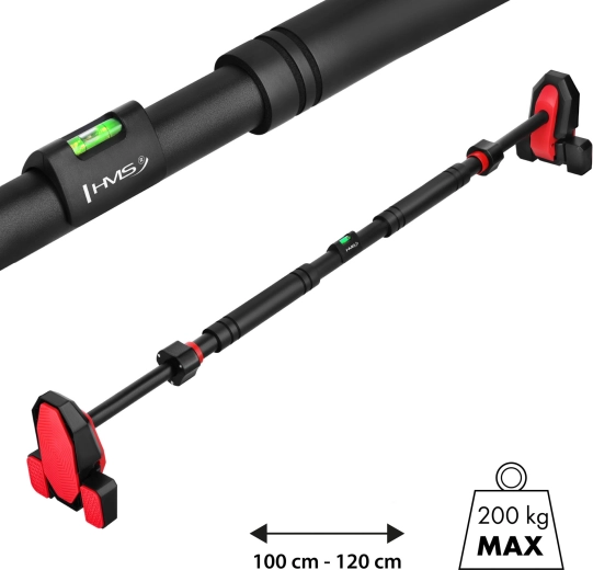 Bară de tracțiuni extensibilă pentru ușă cu nivelă HMS