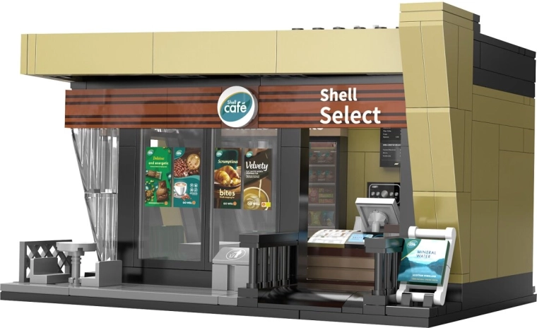 CaDA Shell Select Café set de construcție la scara 1:30