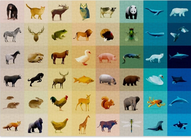 Puzzle CLOUDBERRIES Fauna 1000 piese