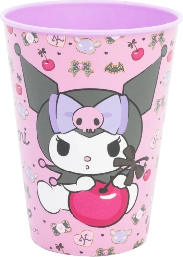 Pahar din plastic Kuromi - 1 bucată