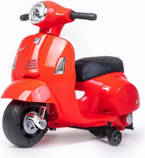 Motocicletă electrică pentru copii BABY MIX VESPA roșie