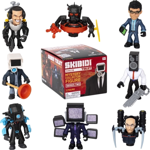 Figurină de colecție mystery Skibidi Toilet seria 2