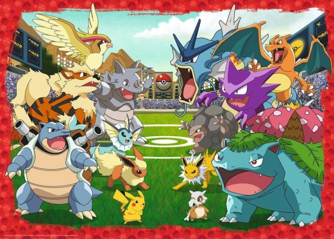 Puzzle 1000 piese POKEMON Bătălia ultimă Ravensburger