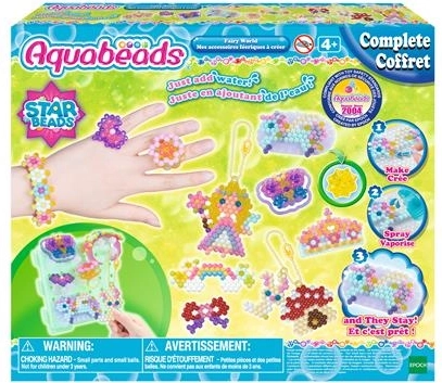 Aquabeads Lumea zânelor cu mărgele în formă de stea
