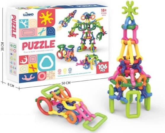 Set de construcție 106 piese
