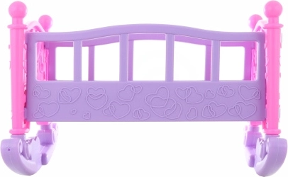 Leagăn din plastic pentru păpuși 45 cm