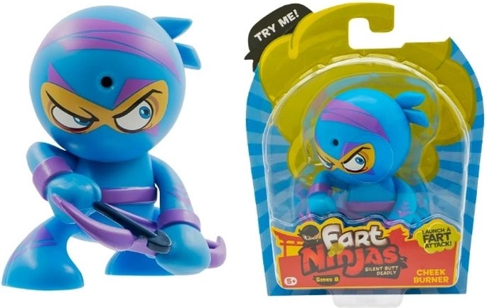Figurină cu sunet Fart Ninjas Cheek Burner