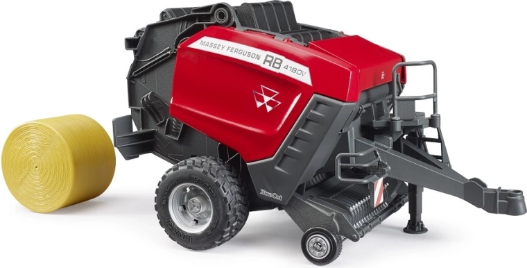 Presă Bruder pentru baloți rotunzi Massey Ferguson