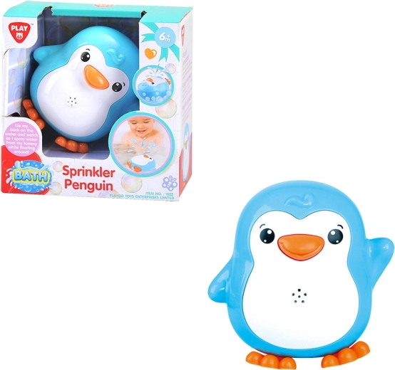 PlayGo pinguin pentru baie – jucărie plutitoare care stropește