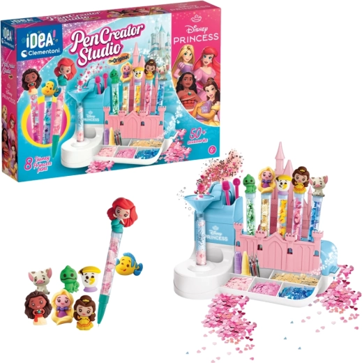 Set creativ pentru confecționarea pixurilor Disney Prințese