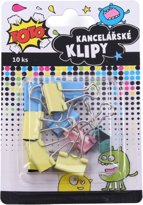 Clemă de birou 19 mm, set 10 buc.