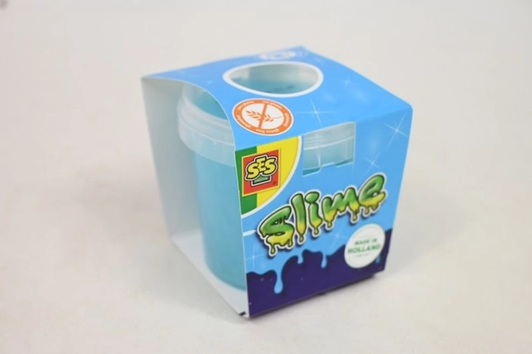 SES Creative Slime albastru cu sclipici 140 g