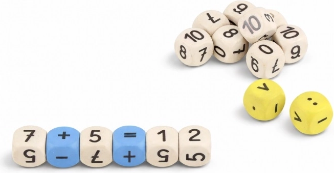 Cuburi didactice de matematică Wissner (16 buc.)