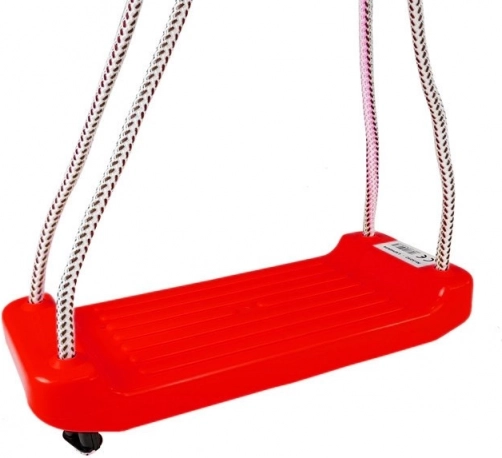 Leagăn de grădină din plastic – placă roșie