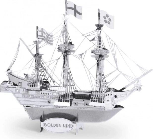 METAL EARTH puzzle 3D Loď Golden Hind