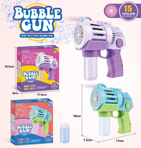 Pistol cu bule albastru