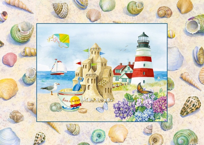 Puzzle ENJOY Distracție la Soare 1000 Piese