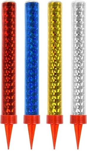 Fântână de petrecere colorată 12 cm, 4 buc.