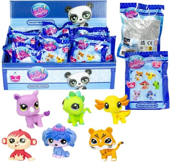 Figurină Littlest Pet Shop – din cauciuc, mix de modele în plic