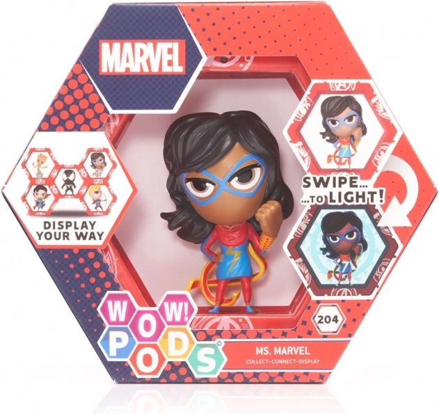 WOW PODS Marvel – Căpitan Marvel figurină colecționabilă luminoasă