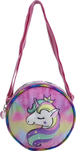 Geantă curcubeu unicorn 16 cm