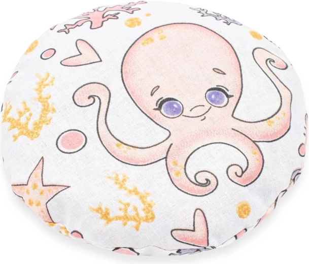 Perniță termică caldă și rece cu sâmburi de cireșe New Baby Basic Roz