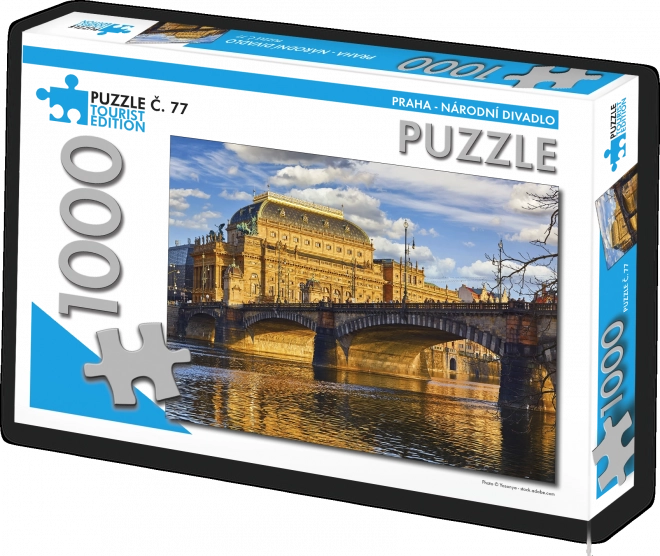 Puzzle Praga - Teatrul Național 1000 piese
