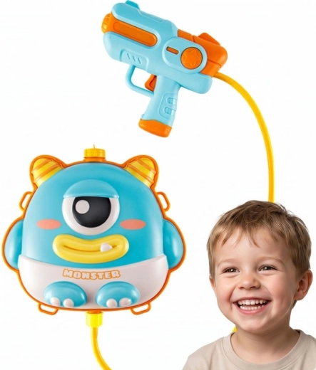 Pistol de apă electric Woopie cu rucsac UFO Monster, 2,1 l