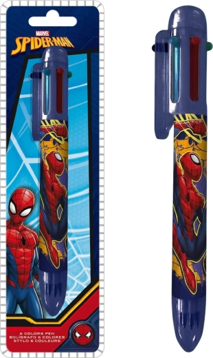 Pix multicolor cu șase culori Spider-Man