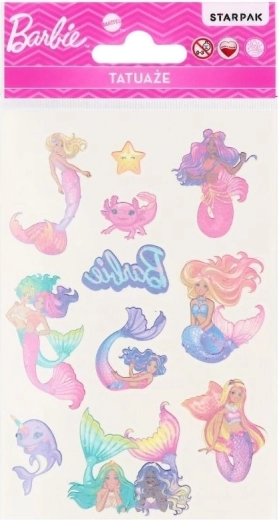 Tatuaj temporar Barbie - 1 bucată