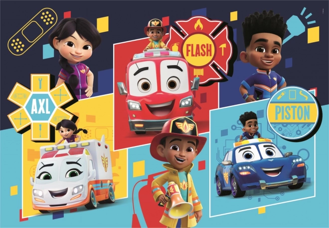 Clementoni puzzle firebuds maxi 24 piese