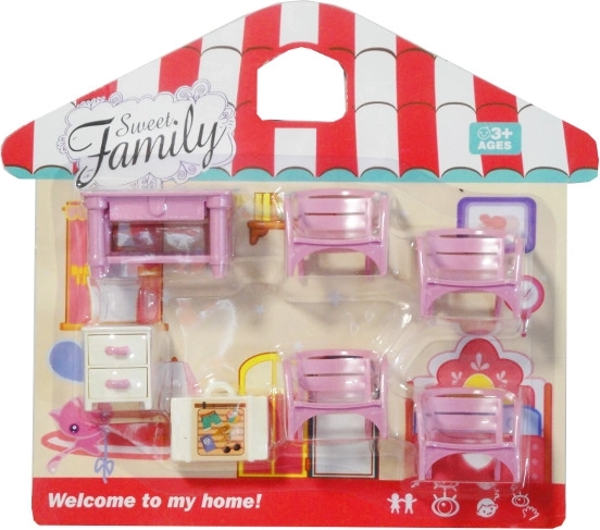 Set de mobilier pentru camera copiilor cu valiză