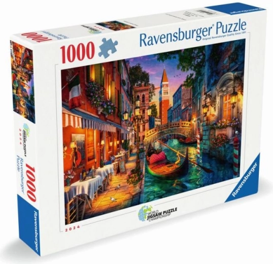 Puzzle Veneția nocturnă 1000 piese RAVENSBURGER
