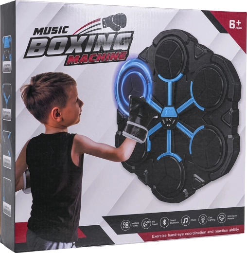 Panou de box cu lumini și sunet, Bluetooth și afișaj LED