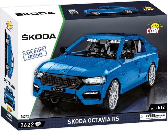COBI Șkoda Octavia IV RS ediția Executive, set de construcție 1:12