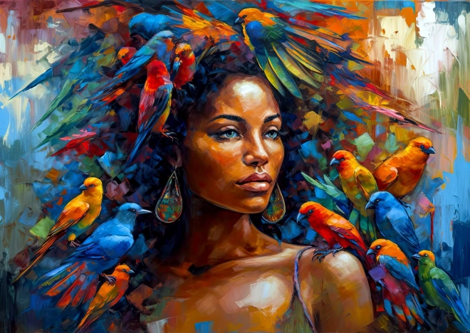 Enjoy puzzle Regina Pene 1000 piese