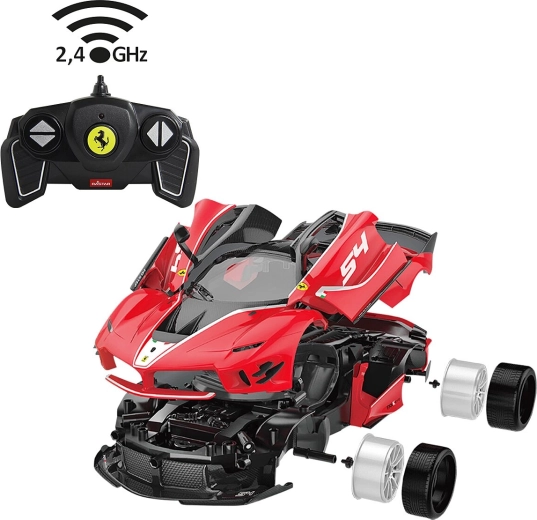 Jamara Ferrari FXX K Evo mașină RC de asamblat 1:18 roșie 2,4 GHz - 1 bucată