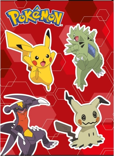 Caiet Pokémon A5, 4 tipuri - 1 bucată