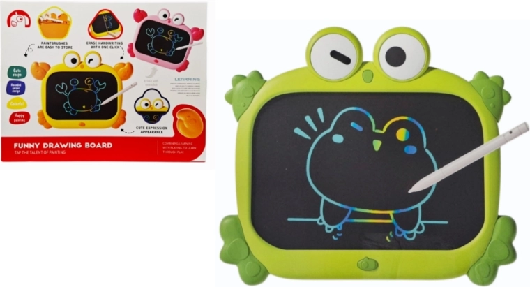 Tablet de desen LCD în formă de broască