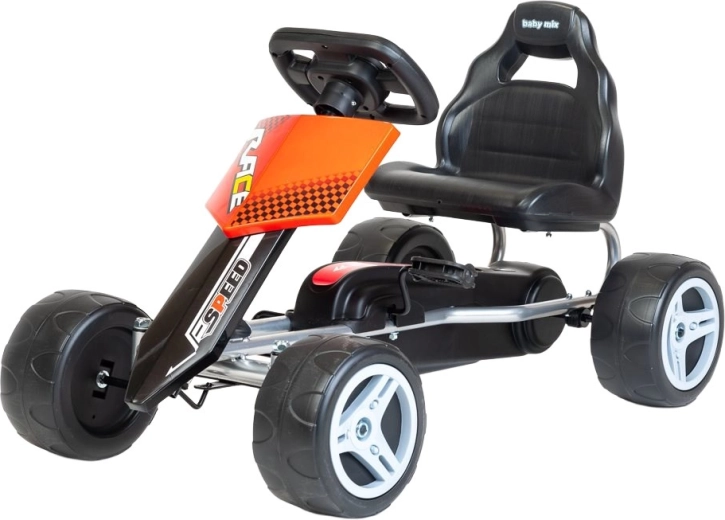 Kart cu pedale pentru copii Baby Mix Speedy roșu