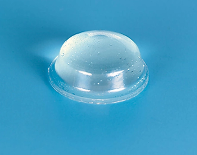 Opritoare autoadezive transparente semisferice 11,1 × 5,1 mm (set 5 buc.)