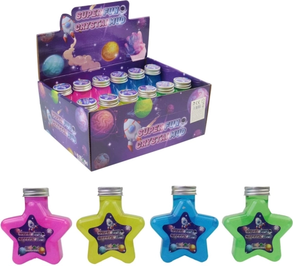 Pastă modelatoare creativă Stea 11 cm – set 12 buc