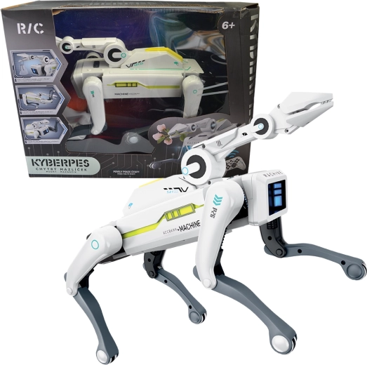 Robotul câine cibernetic CyberWoof cu telecomandă